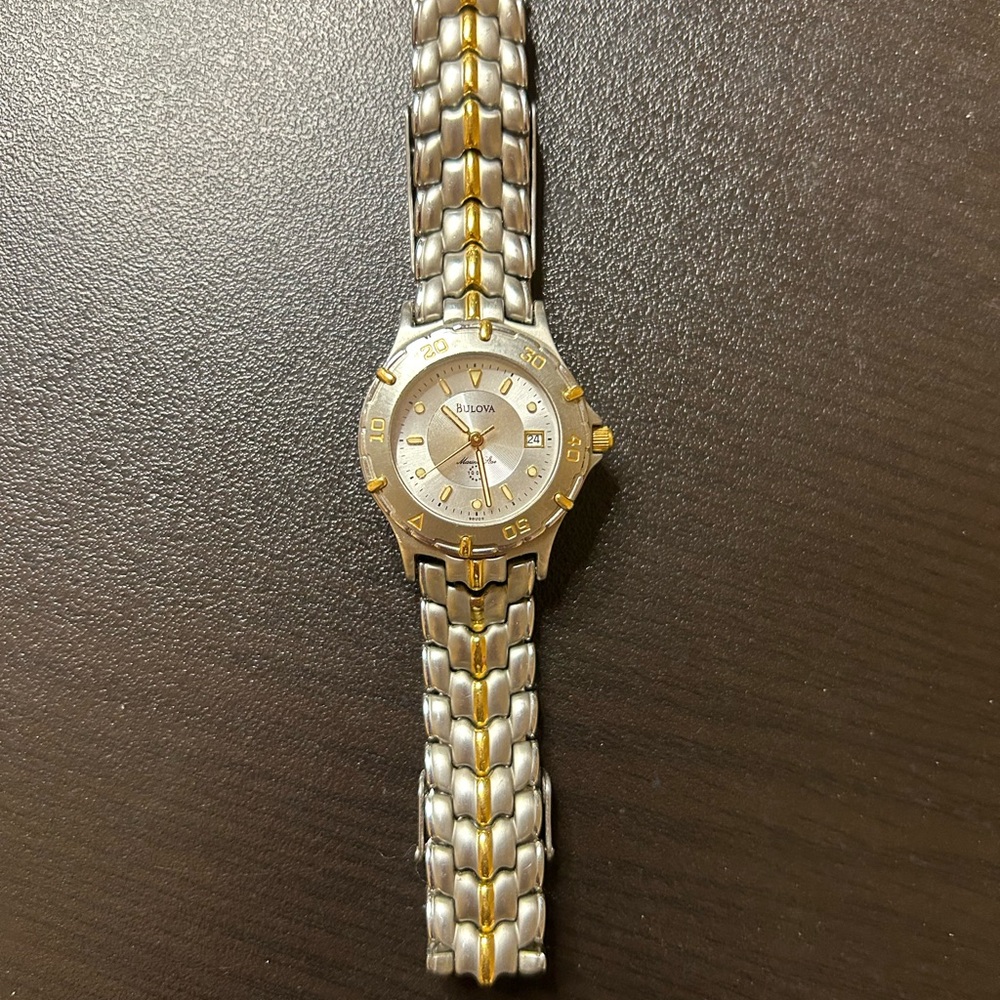 Bulova Marine Star Silver Stainless Steel Women’s Watch - Picture 1 of 8